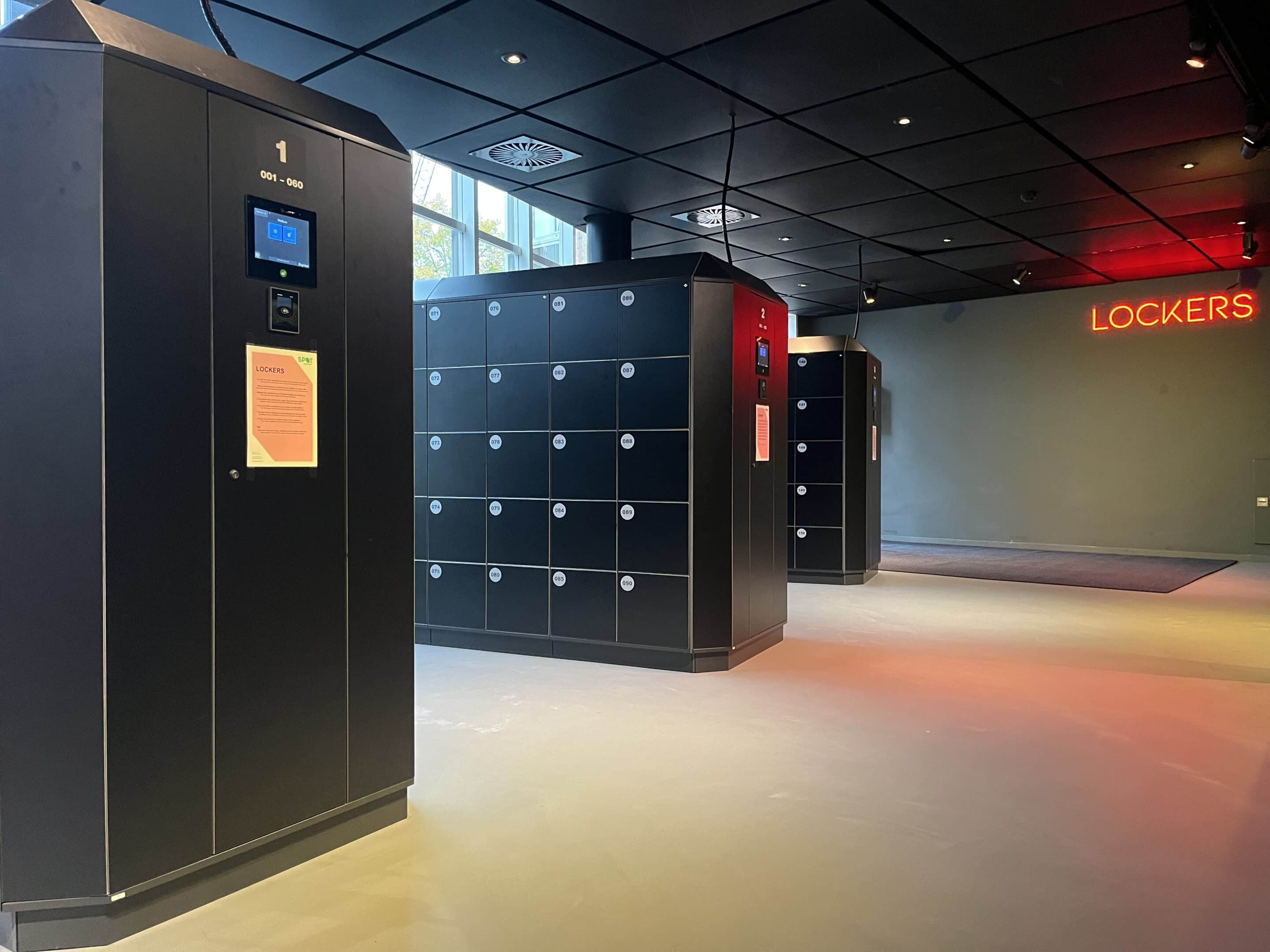 hotel smart lockers