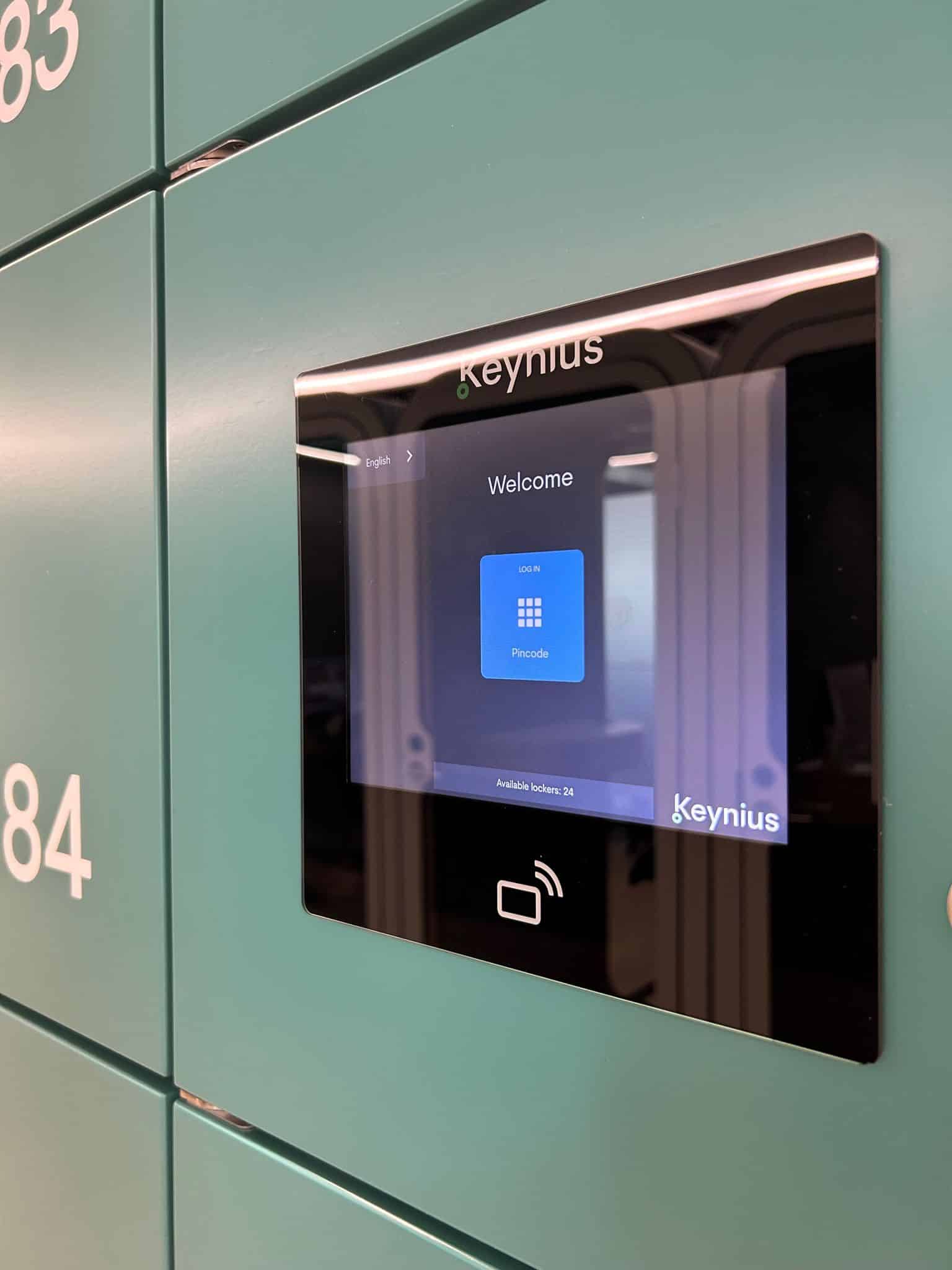 workplace solutions Secure PIN-based access control for workplace lockers