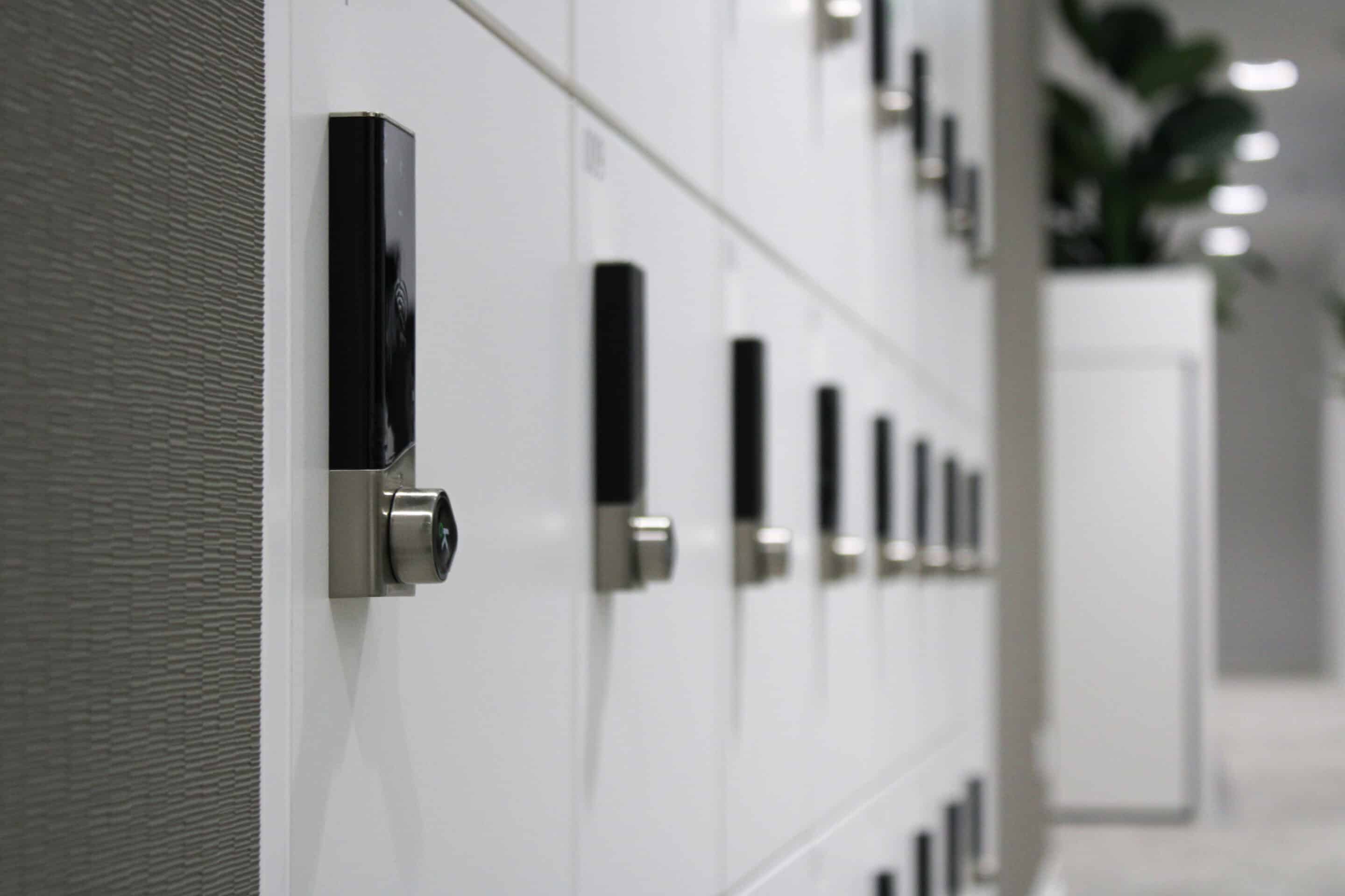 hotel smart lockers