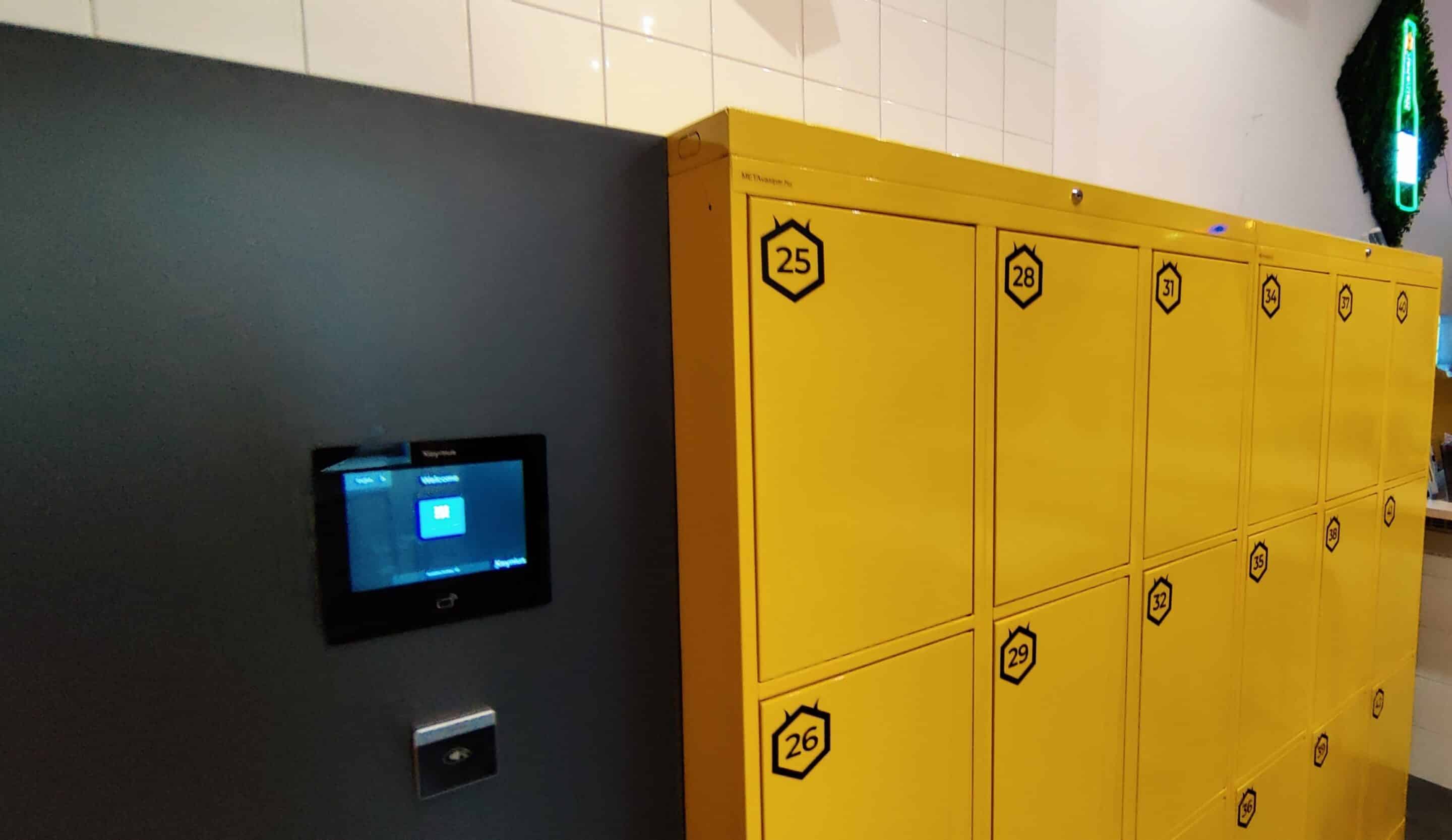 hotel smart lockers