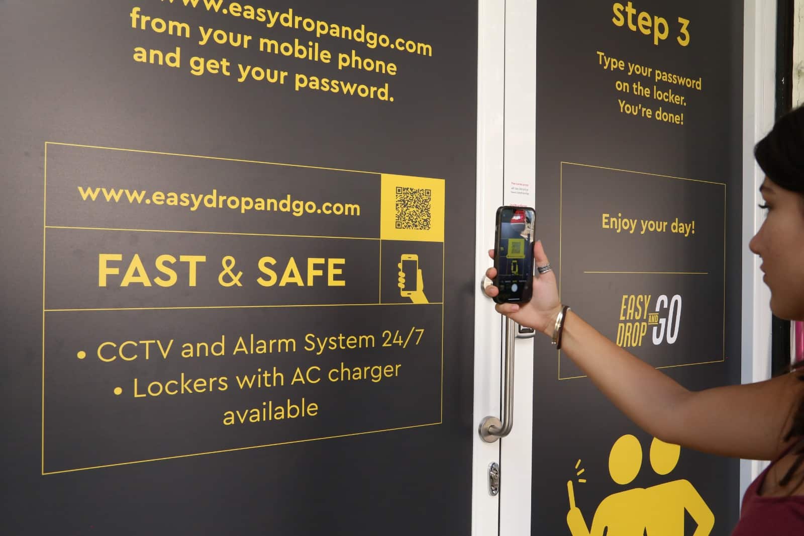 hotel smart lockers