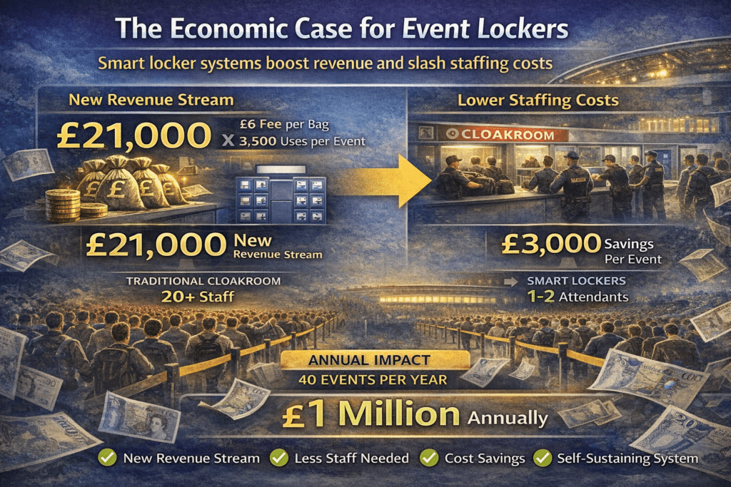 Smart Event Lockers the Economic Case
