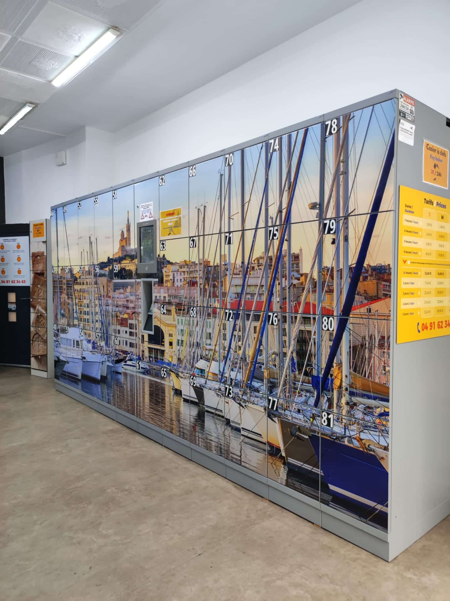 hotel smart lockers