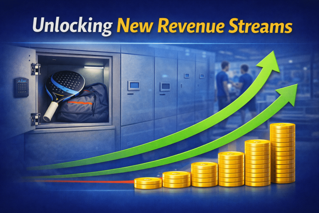 padel club locker systems generate more revenue