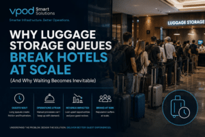 Guide to reducing hotel luggage storage queues and improving guest flow.