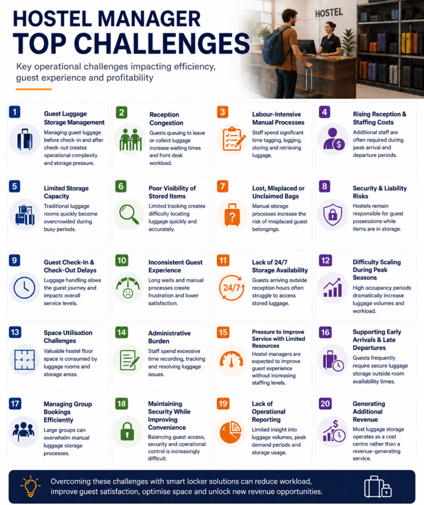 Hostel Manager Top 20 Challenges
