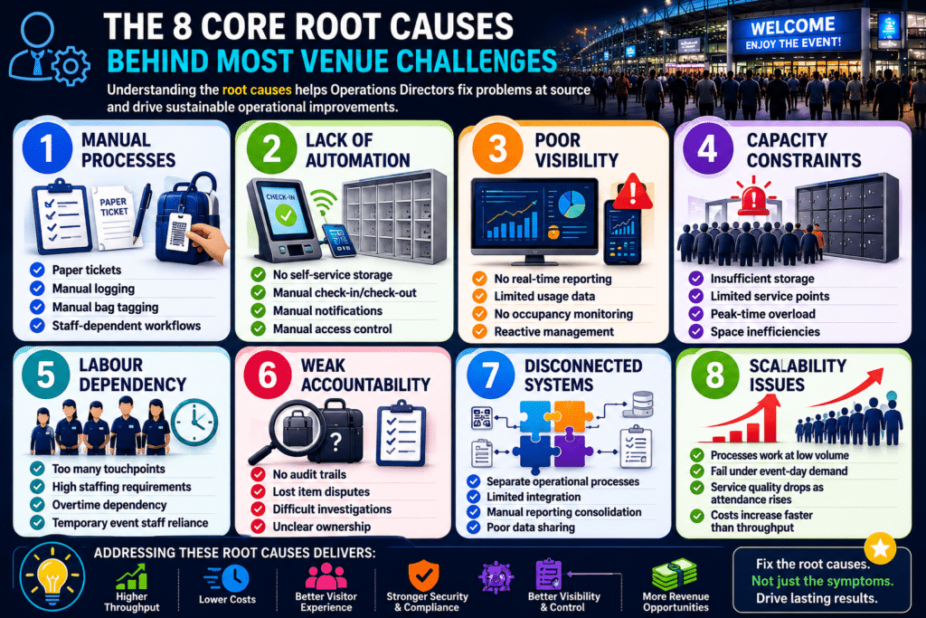 2. 8 Root Causes of Venue Operations Director Pain