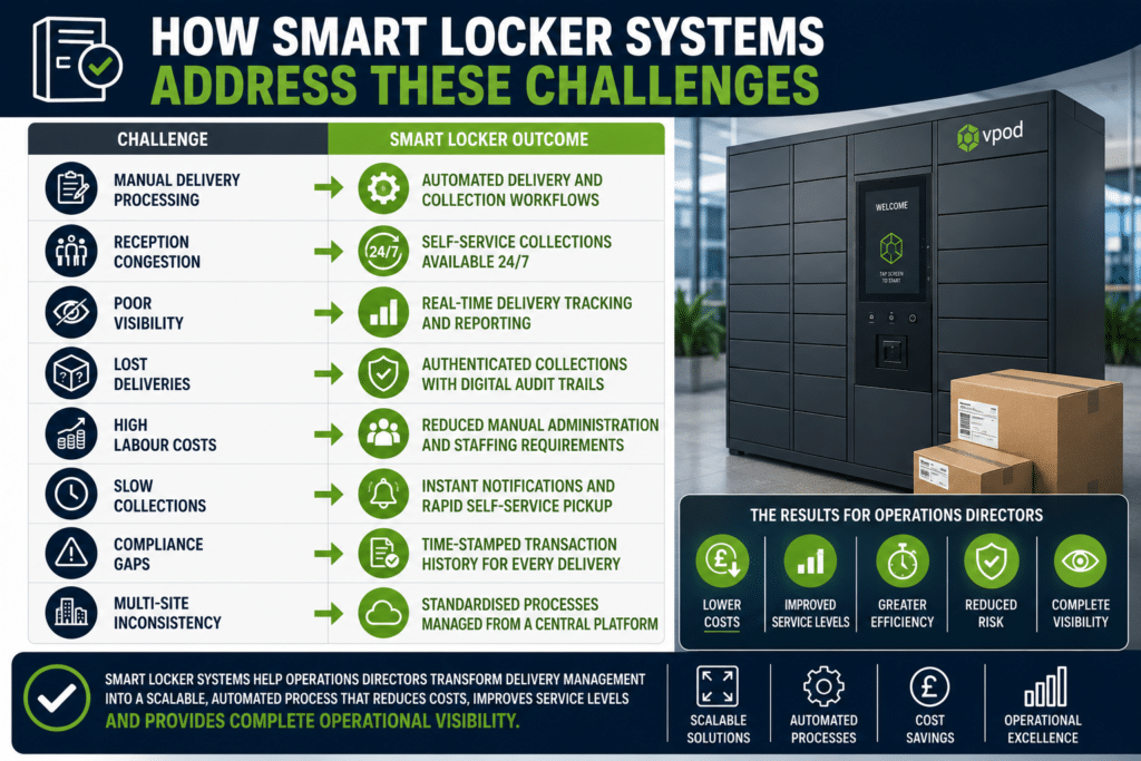 How Smart Lockers address delivery challenges