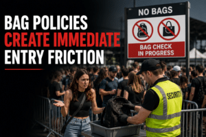 Bag Policies create immediate entry friction