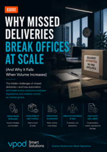 Discover how missed deliveries create operational bottlenecks, increase reception workload, reduce visibility, and impact employee experience.