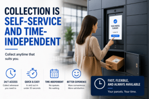 Collection is Self Service - Smart Parcel Lockers