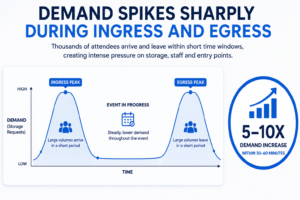 Demand and Egress Spikes Events