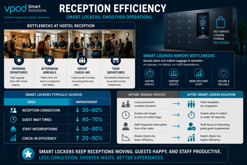 Hostel Reception Efficiency