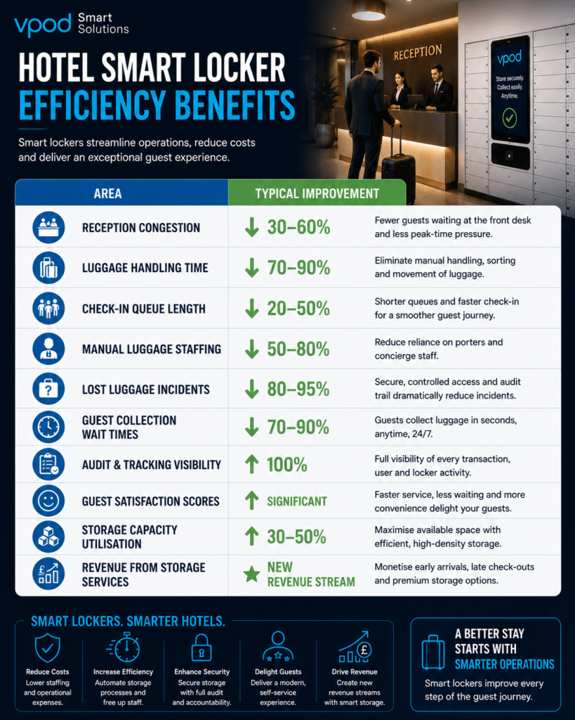 Hotel Smart Locker Benefits