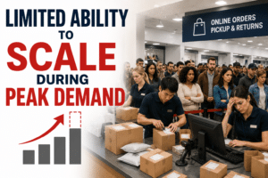 Inability to scale during peak demand