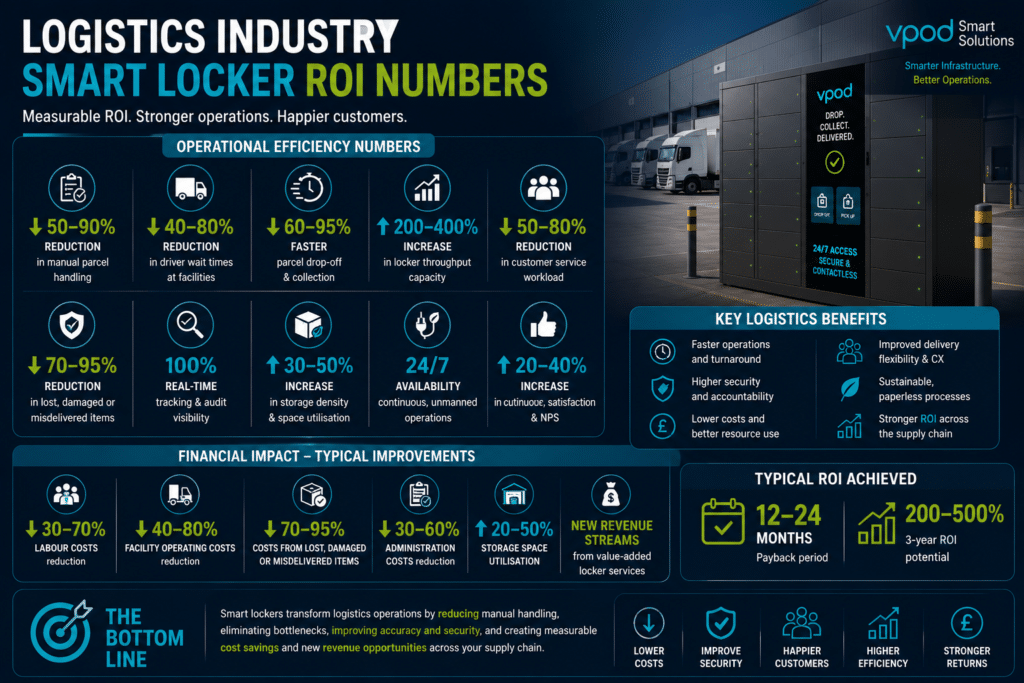 Logistics Industry Smart Locker ROI numbers