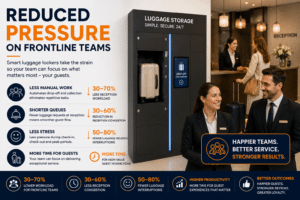 Reduced pressure on frontline teams