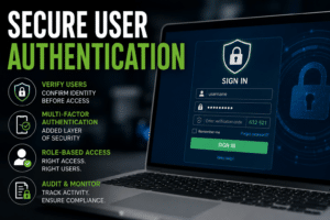 Secure user authentication