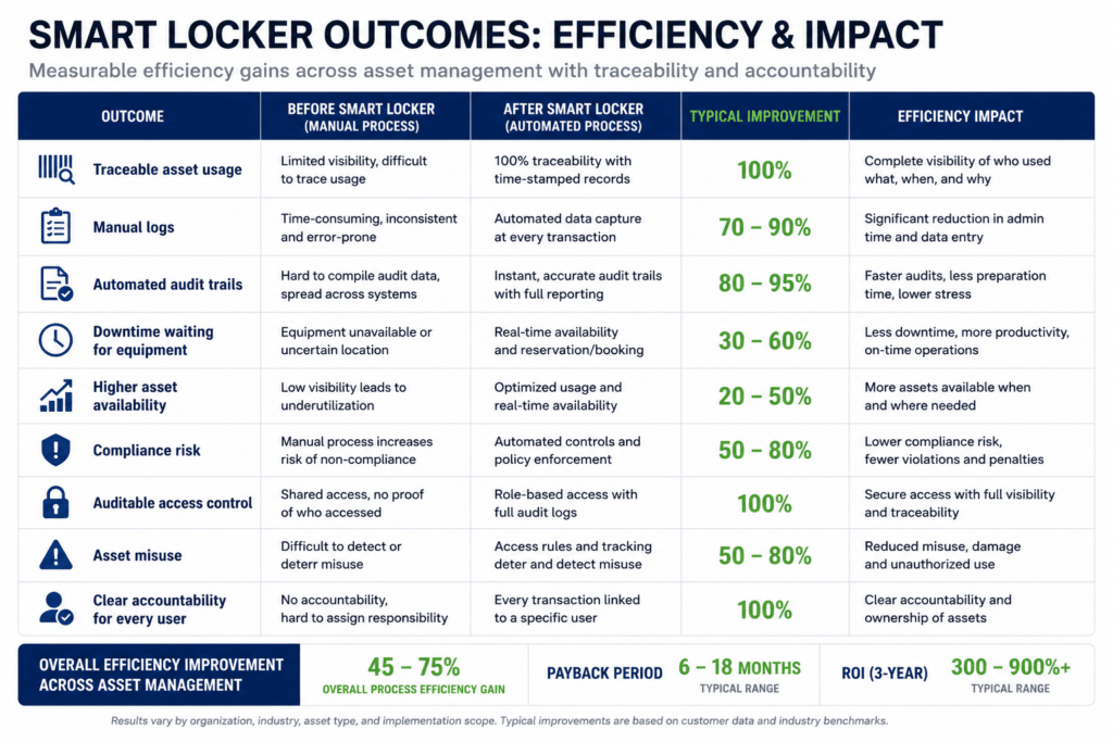Smart Asset Locker Impact
