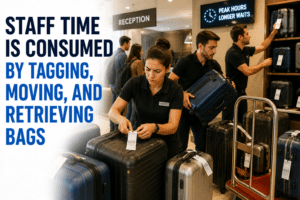 Staff time is consumed by tagging