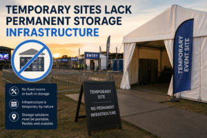 Temporary Event Lack Permanent Infrastructure