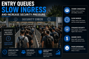 Venue Entry Queues slow Ingress