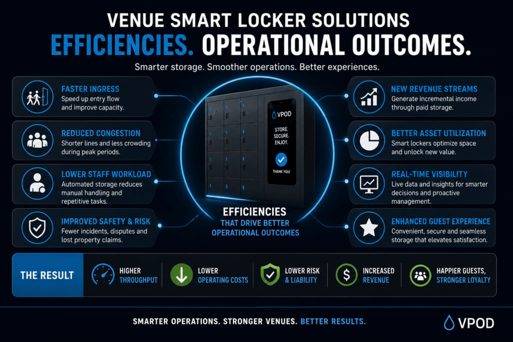 Venue Smart Locker Operational Outcomes