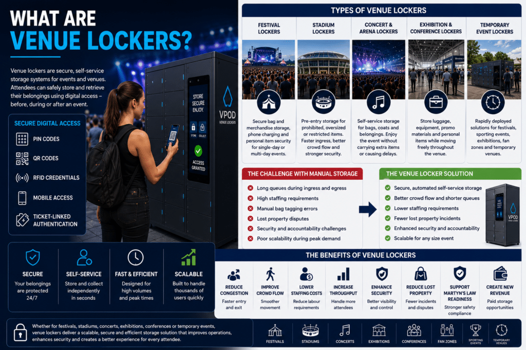What Are Venue Lockers?
