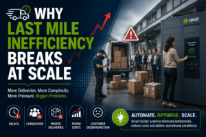 Why last Mile inefficiency break parcel delivery scale