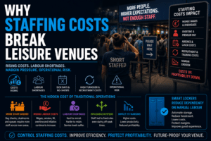 Why staffing costs break venues at scale