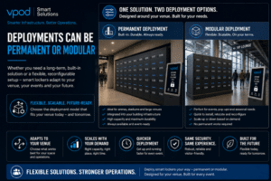 deployment can be permanent or modular