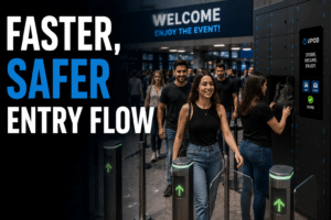 faster safer venue entry flow
