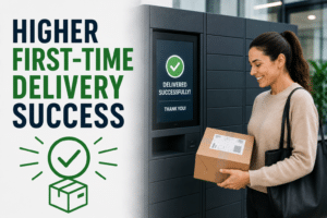 higher 1sr time delivery success