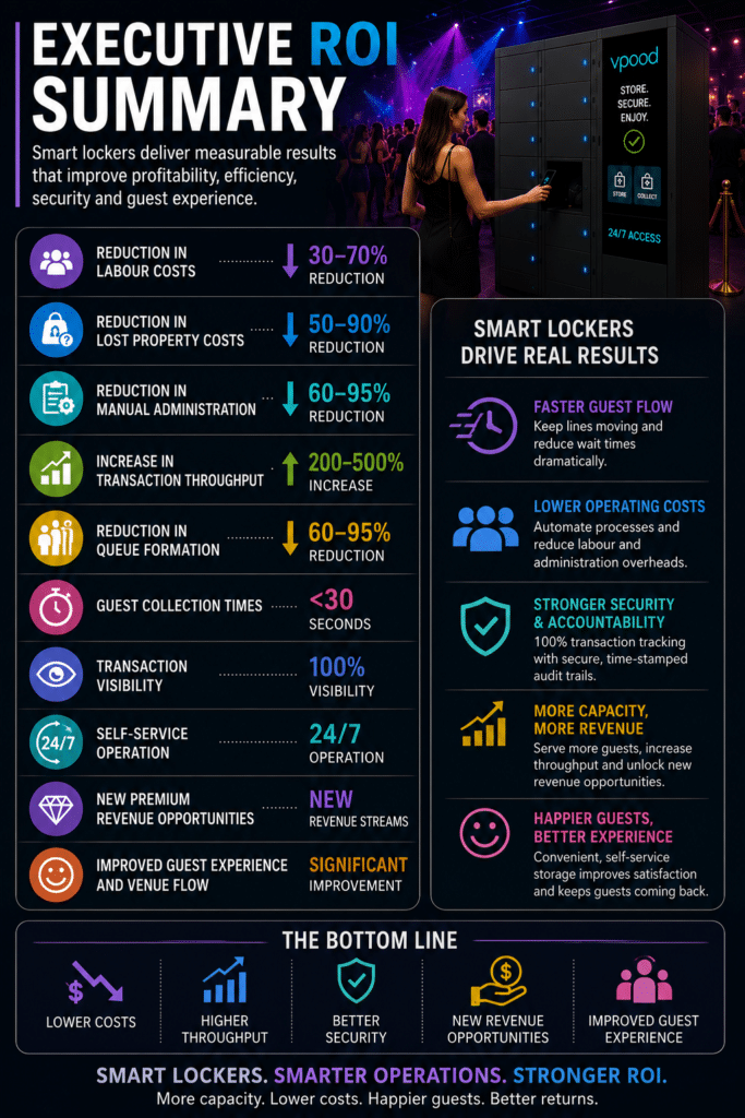 nightclub Exec Summary Smart Locker ROI