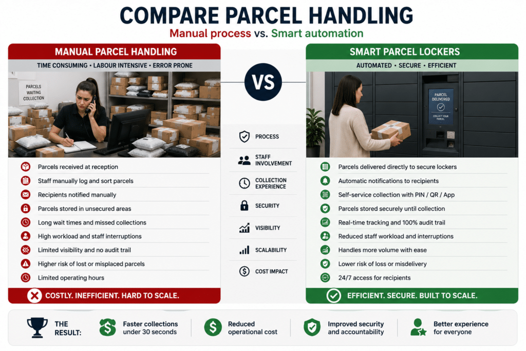 parcel handling manual v automated