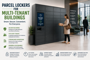 parcel lockers for multi tennant buildings