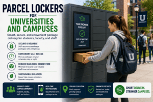 parcel lockers for universities