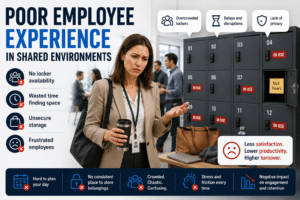 poor employee experience in shared environments