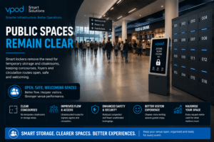 public spaces remain clear