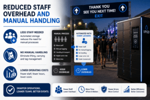 reduced staff overhead