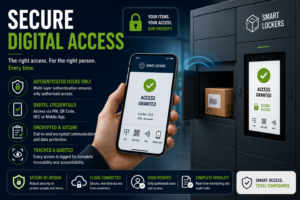 Smart Locker secure digital access vpod