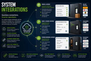 smart locker system integrations