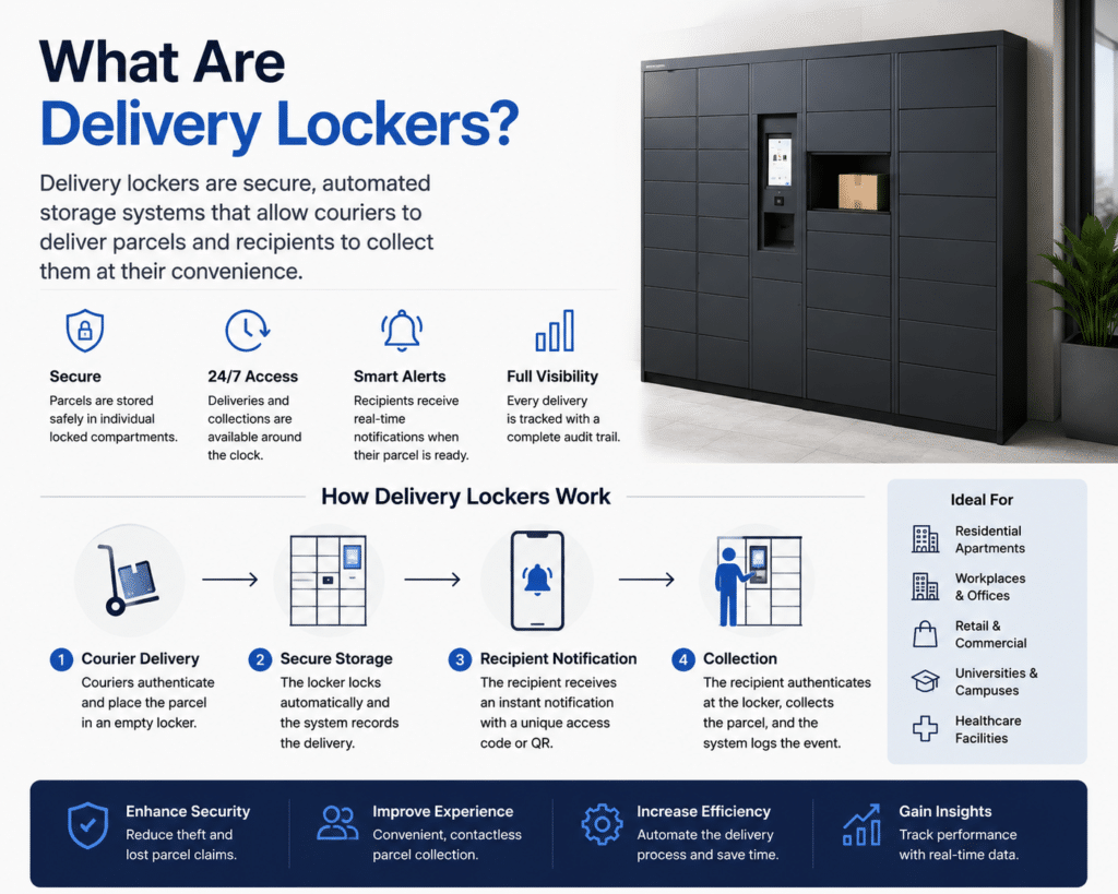 what are delivery lockers