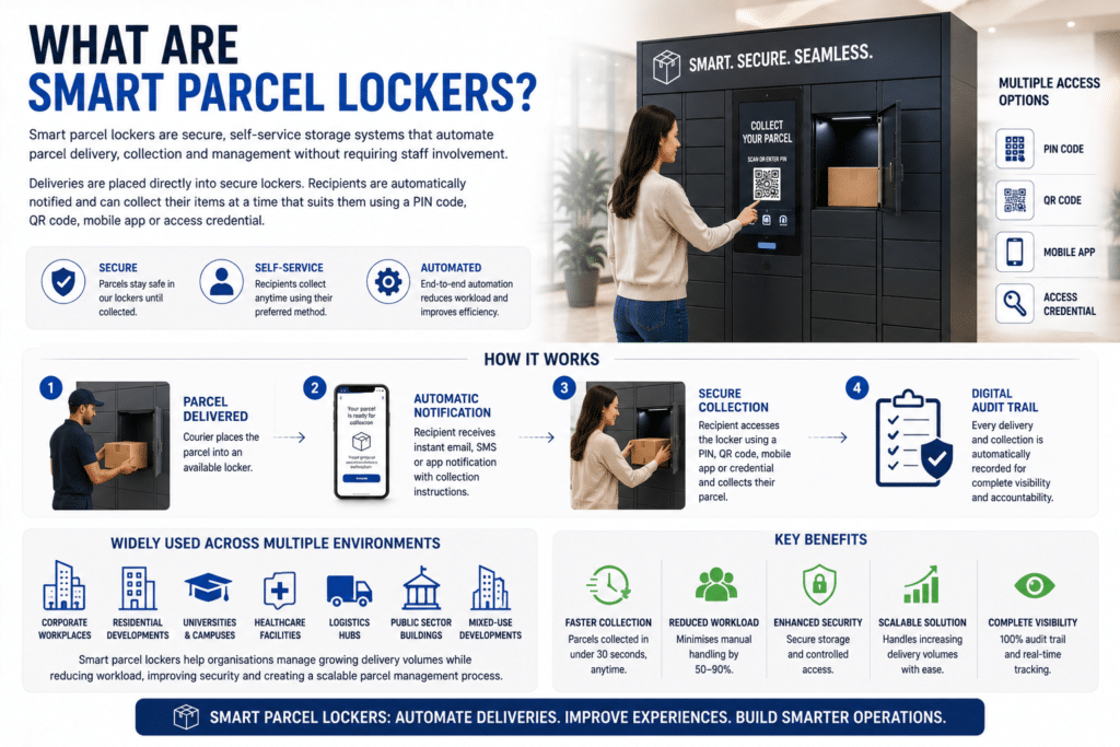 what are smart parcel lockers