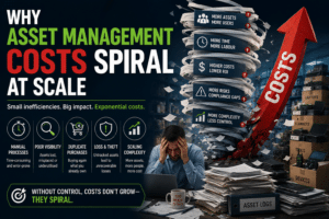 why asset management costs spiral at scale