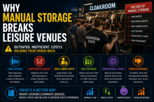 why manual storage breaks leisure venues