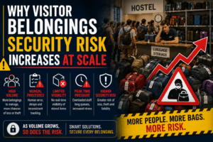 why visitor storage security risk increases at scale