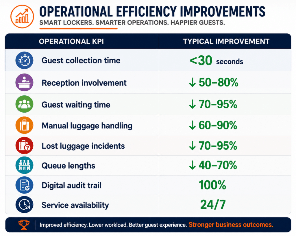 Luggage Lockers Operational Improvements