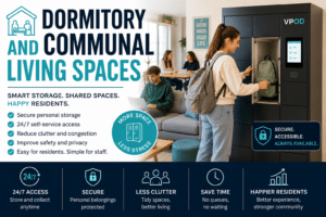 Dormitory and communal living spaces