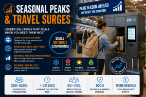 Seasonal peak and travel surges